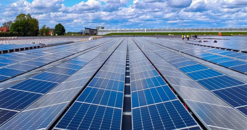 Una carta para........ Innovador sistema de montaje en techo solar para soluciones de energía sostenible