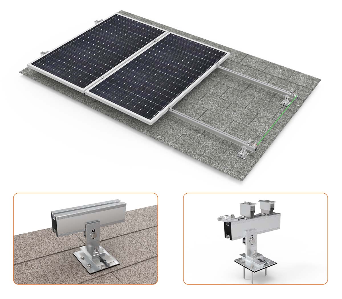 MAC Steel Ballasted Mounting Bracket 