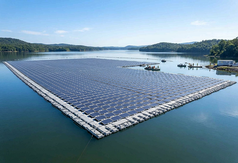 Sistemas fotovoltaicos flotantes: aproveche la energía solar en superficies de agua