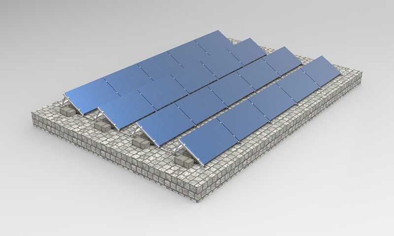 ¿Qué podemos beneficiarnos de la estructura de montaje con balasto solar?