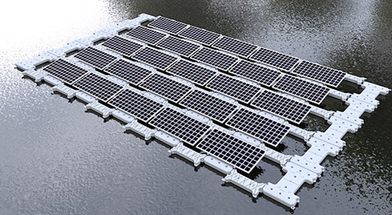 Energía solar flotante: tipos y escenarios de aplicación