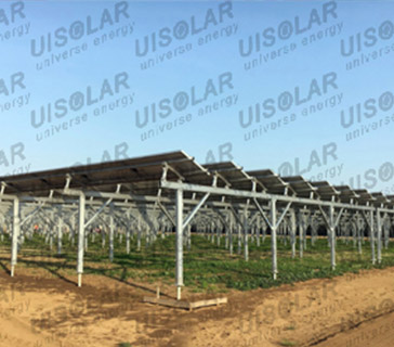 UISOLAR de cooperación de la pareja terminado de 500kw solar instalación de una granja en Japón.