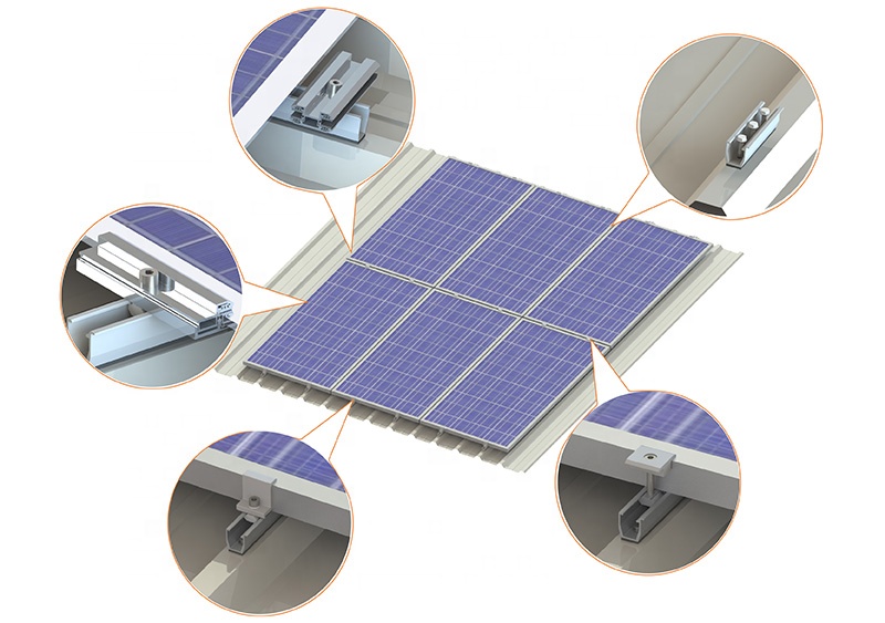  Aluminio PV PV solución solar